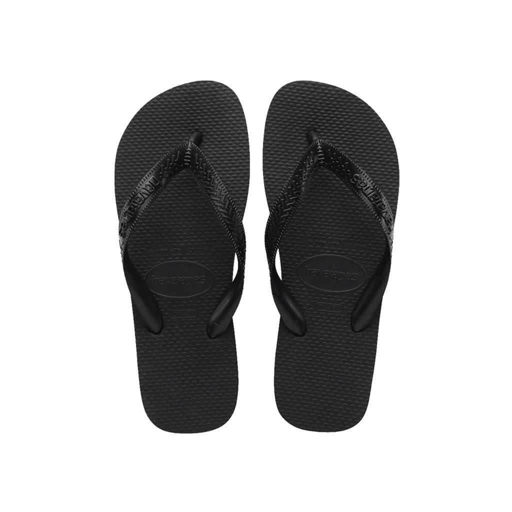Havaianas Top Thongs Pair in Black colour
