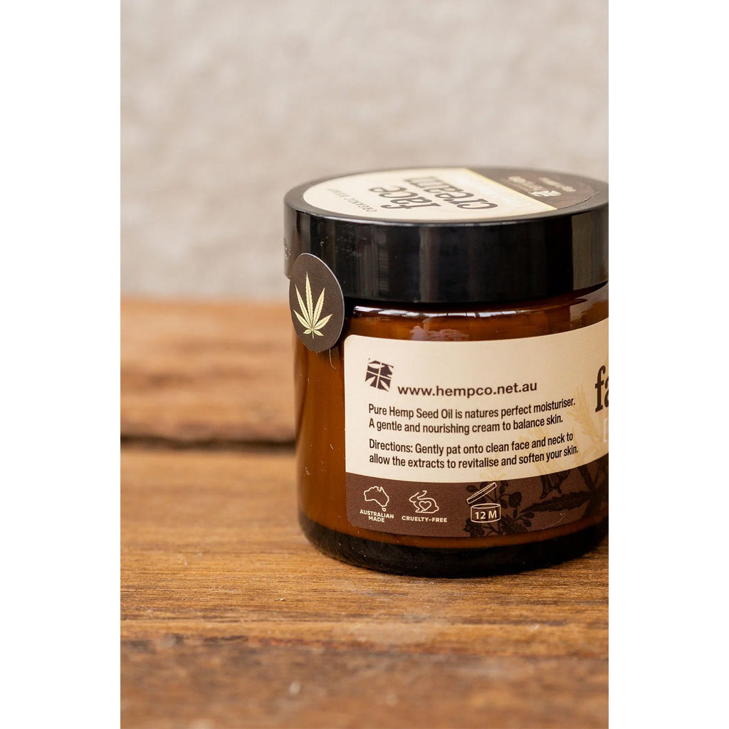 Organic Hemp Face Moisturiser (Normal) 60g