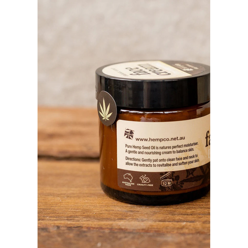 Organic Hemp Face Moisturiser (Oily Skin) 60g