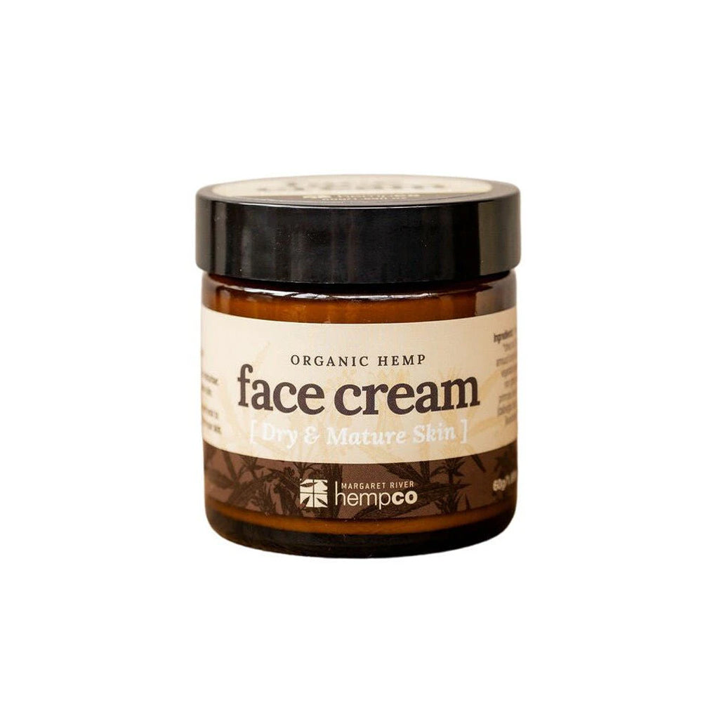 Organic Hemp Face Moisturiser (Dry Skin) 60g