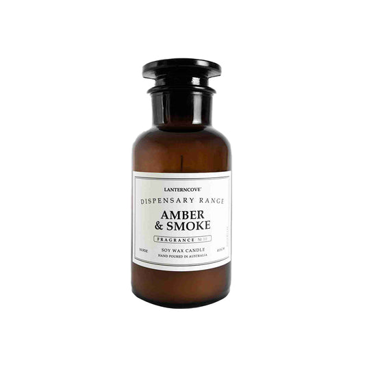 Dispensary Candle 14.5oz - Amber & Smoke