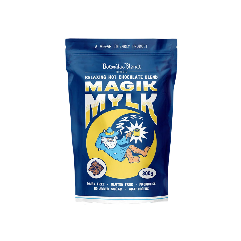Front view of Magik Mylk Hot Chocolate 300g