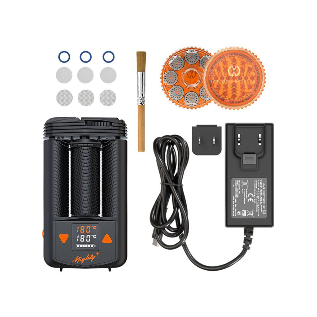Mighty+ Medic Dry Herb Vaporizer with all inclusions