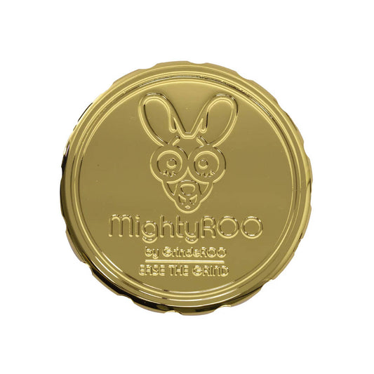Mightyroo Stainless Steel Grinder 63mm (Fifth Edition) in Gold colour