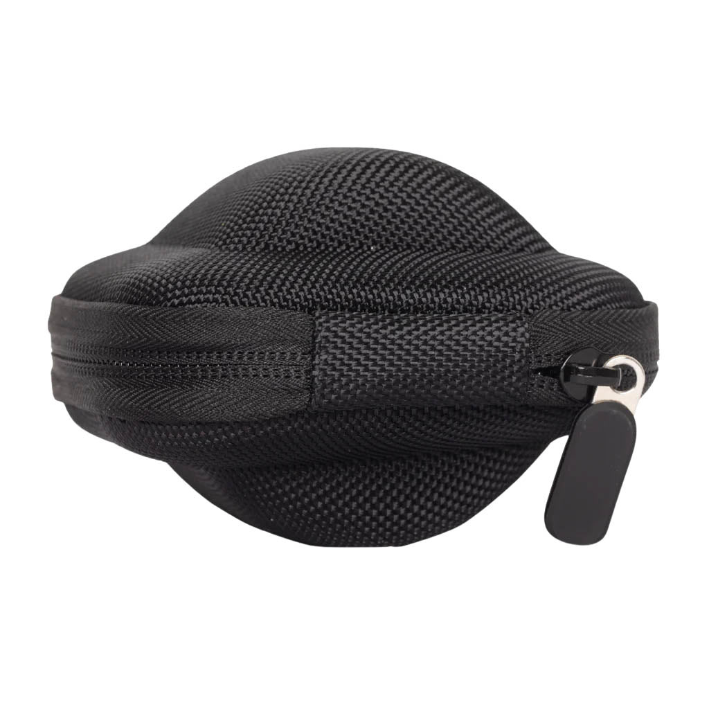 Close-up of the MightyROO Fifth Edition Grinder hard travel case