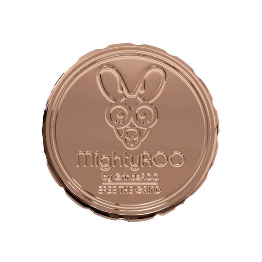 Mightyroo Stainless Steel Grinder 63mm (Fifth Edition) in Rose Gold colour