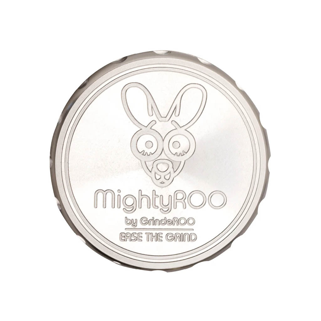 Mightyroo Stainless Steel Grinder 63mm (Fifth Edition) in Silver colour