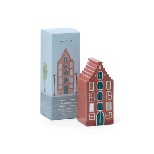 No 2 Amsterdam House Incense & Tea Light Holder