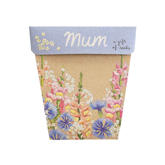 Sow n Sow Gift of Seeds Mum packaging