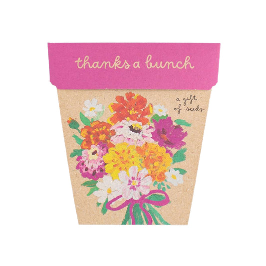 Sow n Sow Gift of Seeds Thanks a Bunch